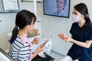 こばファミリー歯科クリニック院内の写真